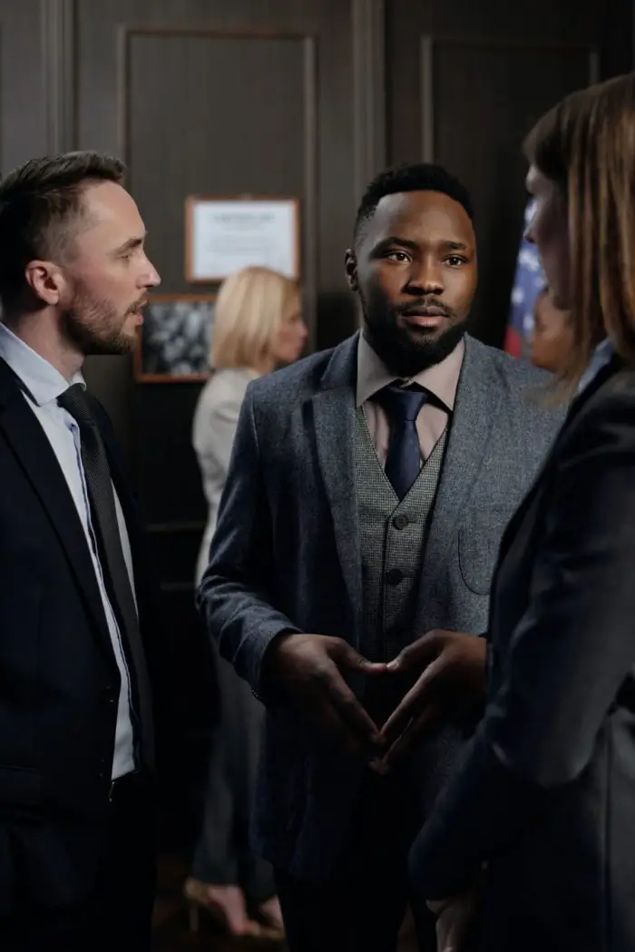 Business People Talking