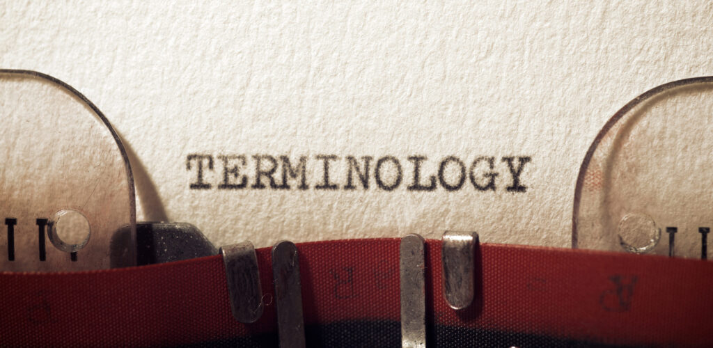 Terminology